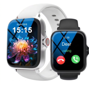 Smart Watch Full Touch Screen with Call & Message Notifications, Music Control and Activity Tracking