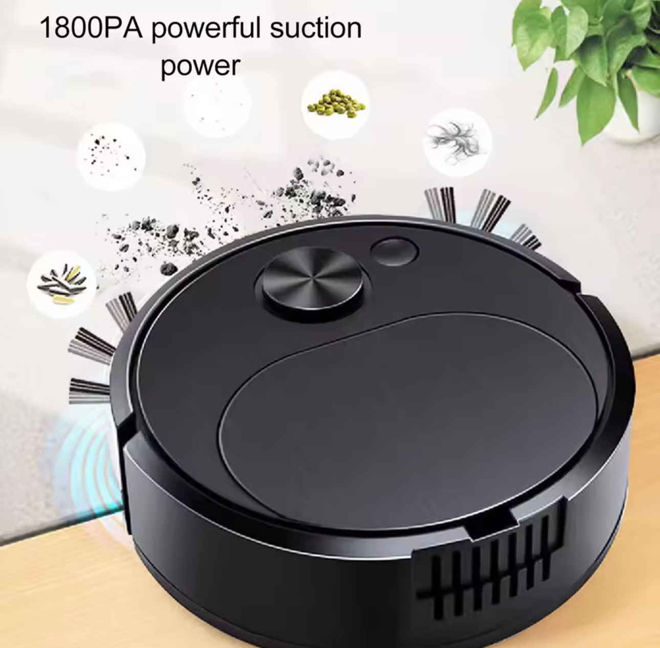 3 in 1 smart sweeping robot – automatic rechargeable vacuum cleaner with strong suction